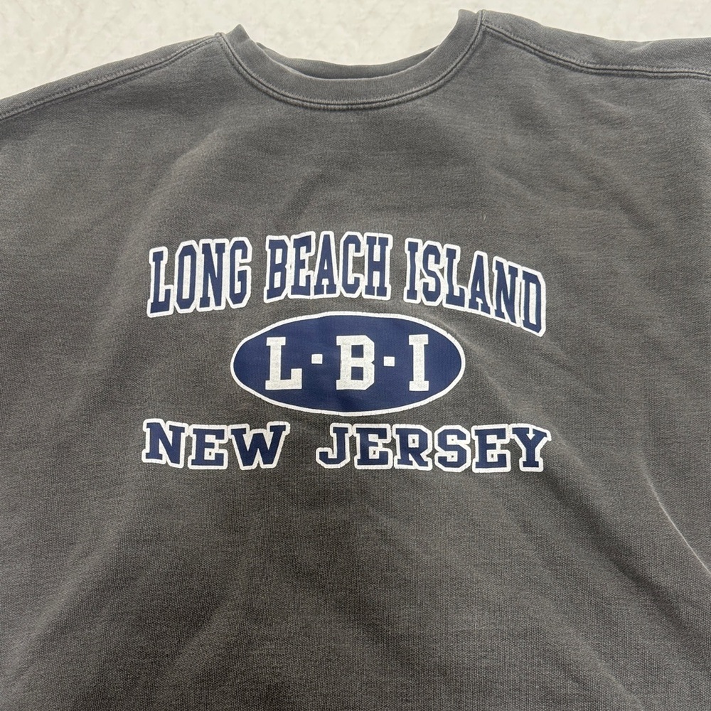 Oversized Long Beach Island Sweatshirt